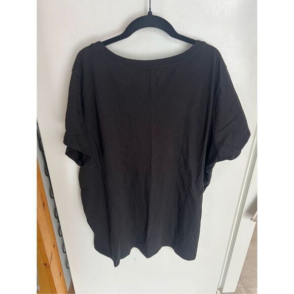 Torrid Black T-Shirt With Skull And Lights Around It Woman’s Size 3 - Picture 4 of 4